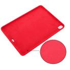 Solid Color Liquid Silicone Shockpoof Tablet Case For iPad Air 2022 / 2020 10.9(Red) - 5