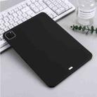 For iPad Pro 11 2018 / 2020 Solid Color Liquid Silicone Dropproof Full Coverage Protective Tablet Case(Black) - 2