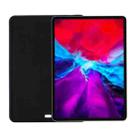 For iPad Pro 11 2018 / 2020 Solid Color Liquid Silicone Dropproof Full Coverage Protective Tablet Case(Black) - 3