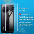 For Xiaomi Mi 11 Pro 2 PCS IMAK 0.15mm Curved Full Screen Protector Hydrogel Film Back Protector - 4