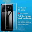 For Xiaomi Mi 11 Ultra 2 PCS IMAK 0.15mm Curved Full Screen Protector Hydrogel Film Back Protector - 4