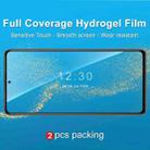 For Xiaomi Redmi Note 10 Pro CN Version 2 PCS IMAK Curved Full Screen Hydrogel Film Front Protector - 4