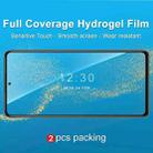 For Xiaomi Redmi Note 10 Pro Overseas Version 2 PCS IMAK Curved Full Screen Hydrogel Film Front Protector - 4