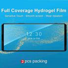 For Sony Xperia 1 III 2 PCS IMAK Curved Full Screen Hydrogel Film Front Protector - 4