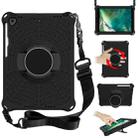 Spider King EVA Protective Case with Adjustable Shoulder Strap & Holder & Pen Slot For iPad Pro 10.5 inch 2017 / Air 3 10.5 inch(Black) - 1