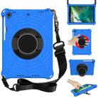 Spider King EVA Protective Case with Adjustable Shoulder Strap & Holder & Pen Slot For iPad Pro 10.5 inch 2017 / Air 3 10.5 inch(Blue) - 1