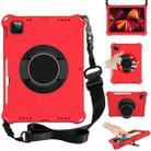Spider King EVA Protective Tablet Case with Adjustable Shoulder Strap & Holder & Pen Slot For iPad Pro 11 2022 / 2021 & 2020 & 2018 /  Air 2020 / Air 2022 10.9(Red) - 1