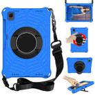 Spider King EVA Protective Case with Adjustable Shoulder Strap & Holder & Pen Slot For Samsung Galaxy Tab A7 10.4 2020 SM-T500 / SM-T505(Blue) - 1