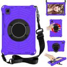 Spider King EVA Protective Case with Adjustable Shoulder Strap & Holder & Pen Slot For Samsung Galaxy Tab A7 10.4 2020 SM-T500 / SM-T505(Purple) - 1