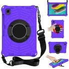 Spider King EVA Protective Case with Adjustable Shoulder Strap & Holder & Pen Slot For Samsung Galaxy Tab S5e 10.5 SM-T720 / SM-T725(Purple) - 1