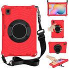 Spider King EVA Protective Case with Adjustable Shoulder Strap & Holder & Pen Slot For Samsung Galaxy Tab S6 Lite SM-P610 / SM-P615(Red) - 1