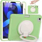 Shockproof TPU + PC Tablet Case with 360 Degree Rotation Grip Holder & Pen Slot For iPad Air 4 10.9 / Pro 11 2022 / 2021 / 2020 / 2018(Matcha Green) - 1