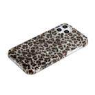 For iPhone 12 / 12 Pro Shell Texture Pattern Full-coverage TPU Shockproof Protective Case(Little Leopard) - 3