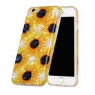 Shell Texture Pattern Full-coverage TPU Shockproof Protective Case For iPhone 6 & 6s(Little Sunflowers) - 1