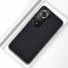For Honor 50 Shockproof Cloth Texture PC + TPU Protective Case(Black) - 1
