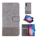 For Xiaomi Mi 9 SE MUXMA MX102 Horizontal Flip Canvas Leather Case with Stand & Card Slot & Wallet Function(Grey) - 1