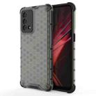 For OPPO K9 Shockproof Honeycomb PC + TPU Protective Case(Black) - 1