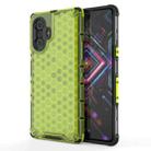 For Xiaomi Redmi K40 Gaming Shockproof Honeycomb PC + TPU Protective Case(Green) - 1