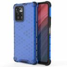 For Xiaomi Redmi Note 10 Pro 5G Shockproof Honeycomb PC + TPU Protective Case(Blue) - 1