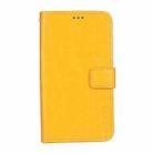 For OPPO Realme Narzo 30 5G idewei Crazy Horse Texture Horizontal Flip Leather Case with Holder & Card Slots & Wallet(Yellow) - 2