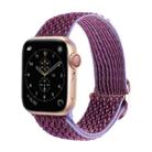 Wave Texture Nylon Watch Band For Apple Watch Ultra 49mm / Series 8&7 45mm / SE 2&6&SE&5&4 44mm / 3&2&1 42mm(Lilac) - 1