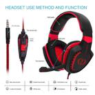 Anivia AH28 3.5mm Stereo Sound Wired Gaming Headset with Microphone(Black Red) - 4