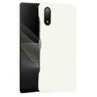 For Sony Xperia Ace II Shockproof Crocodile Texture PC + PU Case(White) - 1