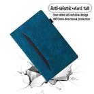 For iPad 9.7 2018 & 2017 / Pro 9.7 / Air 2 Business Shockproof Horizontal Flip Leather Case with Holder & Card Slots & Photo Frame & Pen Slot & Sleep / Wake-up Function(Blue) - 3