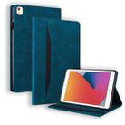 For iPad 10.2 2019 & 2020 / Pro 10.5 inch Business Shockproof Horizontal Flip Leather Case with Holder & Card Slots & Photo Frame & Pen Slot & Sleep / Wake-up Function(Blue) - 1