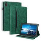 For Lenovo M10 FHD REL TB-X605FC / TB-X605LC Business Shockproof Horizontal Flip Leather Case with Holder & Card Slots & Photo Frame & Pen Slot & Sleep / Wake-up Function(Green) - 1