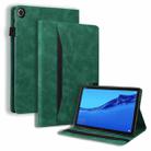 For Honor Pad 5 8 / Huawei MediaPad M5 Lite 8.0 inch Business Shockproof Horizontal Flip Leather Case with Holder & Card Slots & Photo Frame & Pen Slot & Sleep / Wake-up Function(Green) - 1