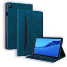 For Honor Pad 5 8 / Huawei MediaPad M5 Lite 8.0 inch Business Shockproof Horizontal Flip Leather Case with Holder & Card Slots & Photo Frame & Pen Slot & Sleep / Wake-up Function(Blue) - 1