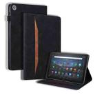 For Amazon Fire HD 8 2015 / 2016 / 2017 / 2018 Business Shockproof Horizontal Flip Leather Case with Holder & Card Slots & Photo Frame & Pen Slot & Sleep / Wake-up Function(Black) - 1