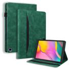 For Amazon Fire HD 10 2023 / 10 Plus 2021 Business Shockproof Horizontal Flip Leather Case with Holder & Card Slots & Photo Frame & Pen Slot & Sleep / Wake-up Function(Green) - 1