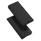 For ASUS Zenfone 8 DUX DUCIS Skin Pro Series Horizontal Flip PU + TPU Leather Case with Holder & Card Slots(Black) - 1