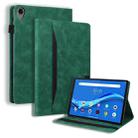 For Lenovo Tab M8 FHD TB-8505F / TB-8705X 8.0 inch Business Shockproof Horizontal Flip Leather Case with Holder & Card Slots & Photo Frame & Pen Slot(Green) - 1