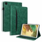 For Samsung Galaxy Tab A7 Lite 8.7 SM-T220 / SM-T225 Business Shockproof Horizontal Flip Leather Case with Holder & Card Slots & Photo Frame & Pen Slot(Green) - 1