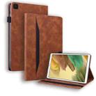 For Samsung Galaxy Tab A7 Lite 8.7 SM-T220 / SM-T225 Business Shockproof Horizontal Flip Leather Case with Holder & Card Slots & Photo Frame & Pen Slot(Brown) - 1