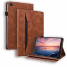 For Samsung Galaxy Tab A 8.0 2019 SM-T290 / SM-T295 Business Shockproof Horizontal Flip Leather Case with Holder & Card Slots & Photo Frame & Pen Slot(Brown) - 1