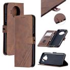 For Xiaomi Mi 10T Lite 5G Stitching Style 2-Color Cow Texture Horizontal Flip PU Leather Case with Holder & Card Slot & Lanyard(Brown) - 1