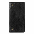 For Xiaomi Redmi Note 8 2021 Copper Buckle Nappa Texture Horizontal Flip Leather Case with Holder & Card Slots & Wallet(Black) - 2