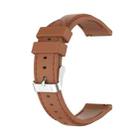 For Huawei Watch 3 / 3 Pro 22mm Silicone Watch Band(Brown) - 1