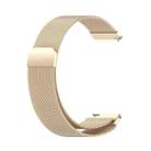 For Huawei Watch 3 / 3 Pro 22mm Milanese Loop Watch Band(Champagne Gold) - 1