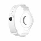 Armor Silicone Strap Watchband for Apple Airtag, Size: One Size(White) - 5