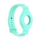 Armor Silicone Strap Watchband for Apple Airtag, Size: One Size(Mint Green) - 1
