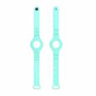 Armor Silicone Strap Watchband for Apple Airtag, Size: One Size(Mint Green) - 2