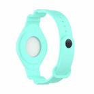 Armor Silicone Strap Watchband for Apple Airtag, Size: One Size(Mint Green) - 4