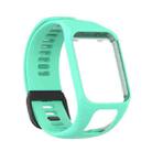 For Tomtom 4 Silicone Watch Band(Lake Blue) - 1