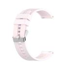 For Huawei Watch 3 / 3 Pro Silicone Watch Band(Quicksand Pink) - 1