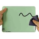 Solid Color Liquid Silicone Dropproof Full Coverage Protective Case For iPad 4 / 3 / 2(Green) - 6